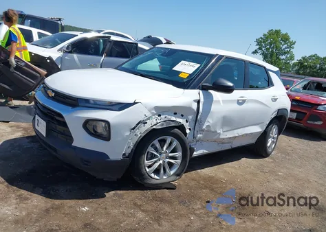 2021 Chevrolet Trailblazer Fwd Ls from USA, damaged, VIN KL79MMS26MB020262